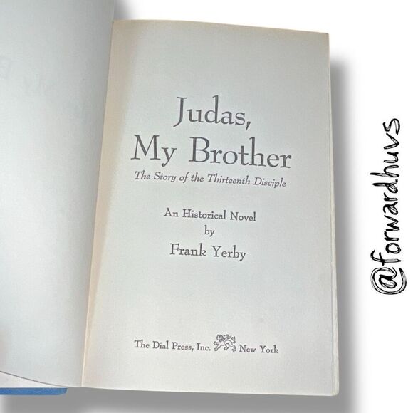 Judas, My Brother by Frank Yerby – Book Club Edition, 1968 - Picture 7 of 11